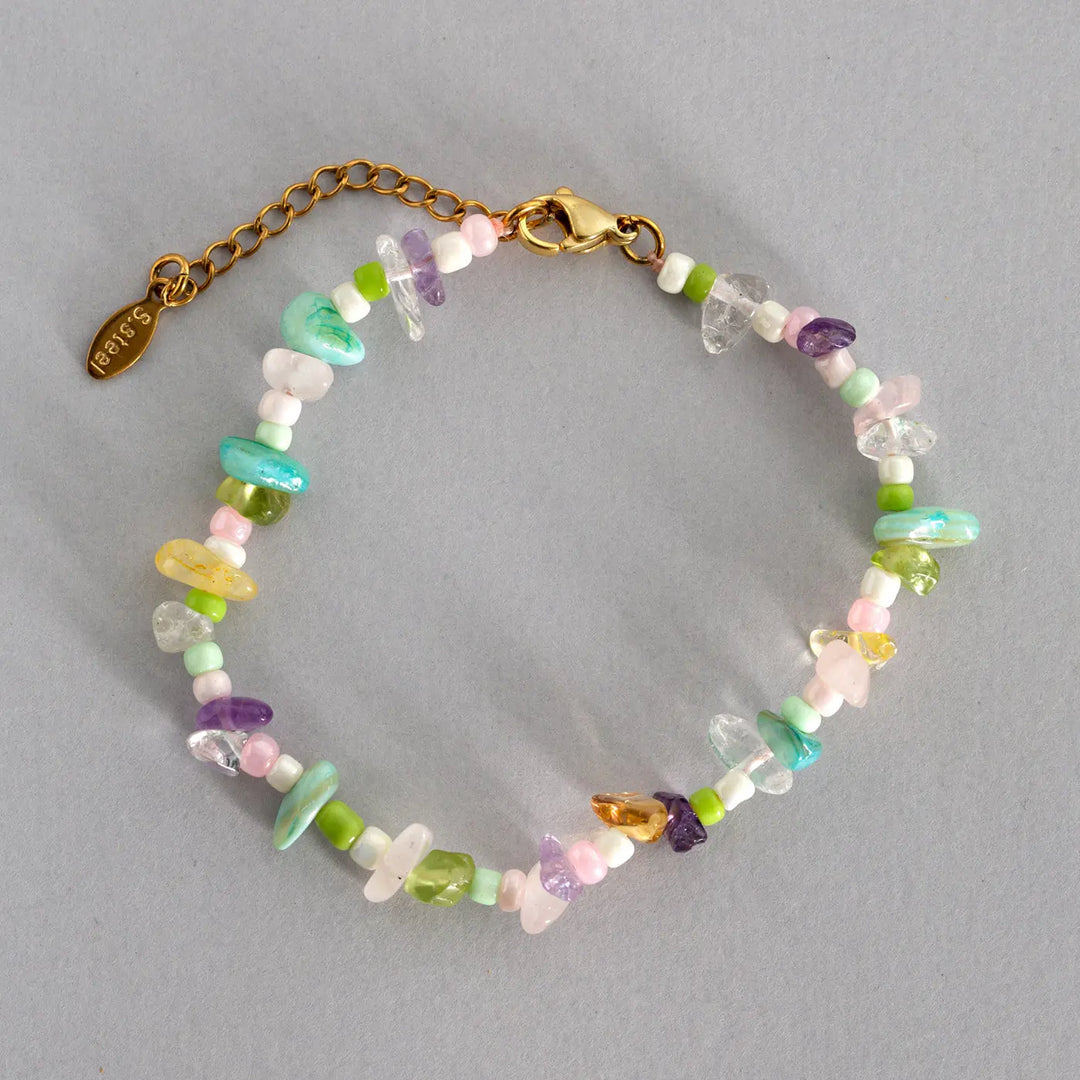 Larissa - Semi Precious Colorful Stones Bracelet  | Timi of Sweden