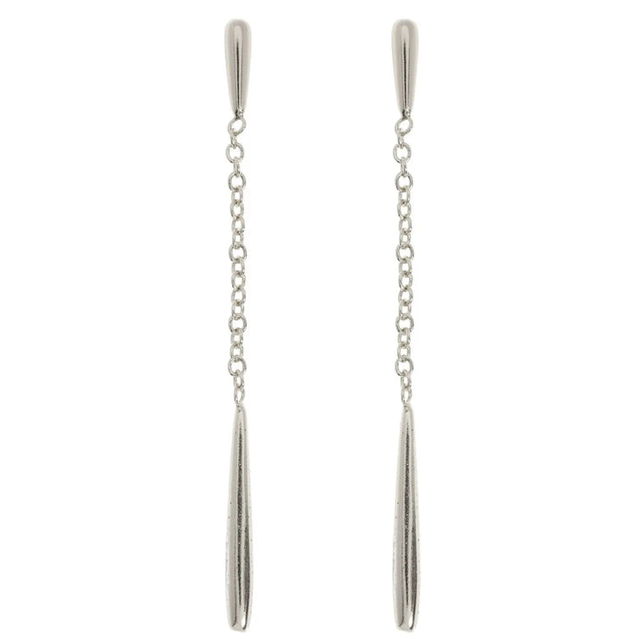 Nim - Dangling Drop Chain Stud Earrings