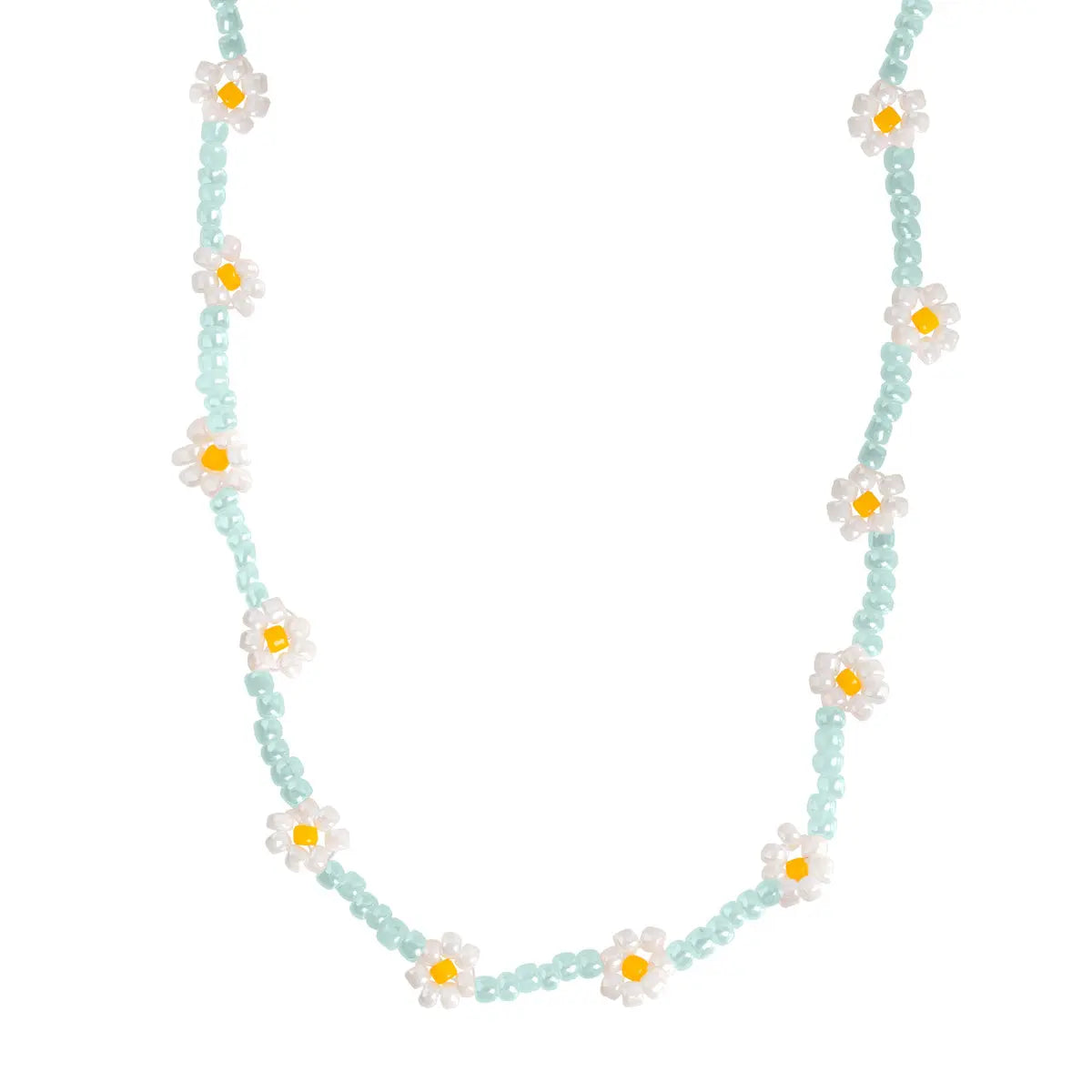 Flower Bead Necklace – Timi of Sweden